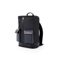 Captain Zip Around Backpack (S) (Denim)