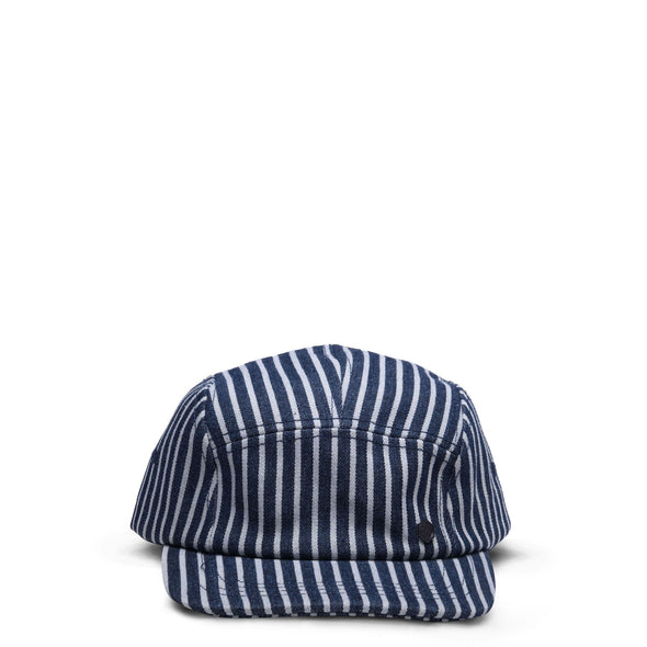 NORMAN DENIM HAT - DENIM STRIPE BLUE