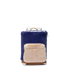 CAPTAIN ZIP AROUND BACKPACK (S) (Faux Fur)