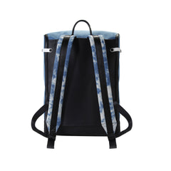 Captain Zip Around Backpack (L) (Denim)