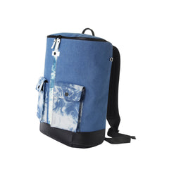 Captain Zip Around Backpack (L) (Denim)